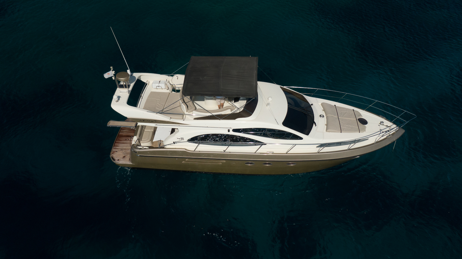 Ferretti 592 Front View